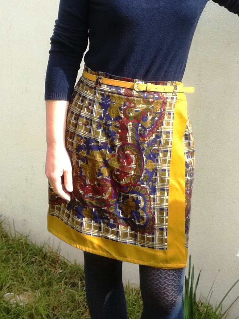 The Scarf Skirt Sewing Projects