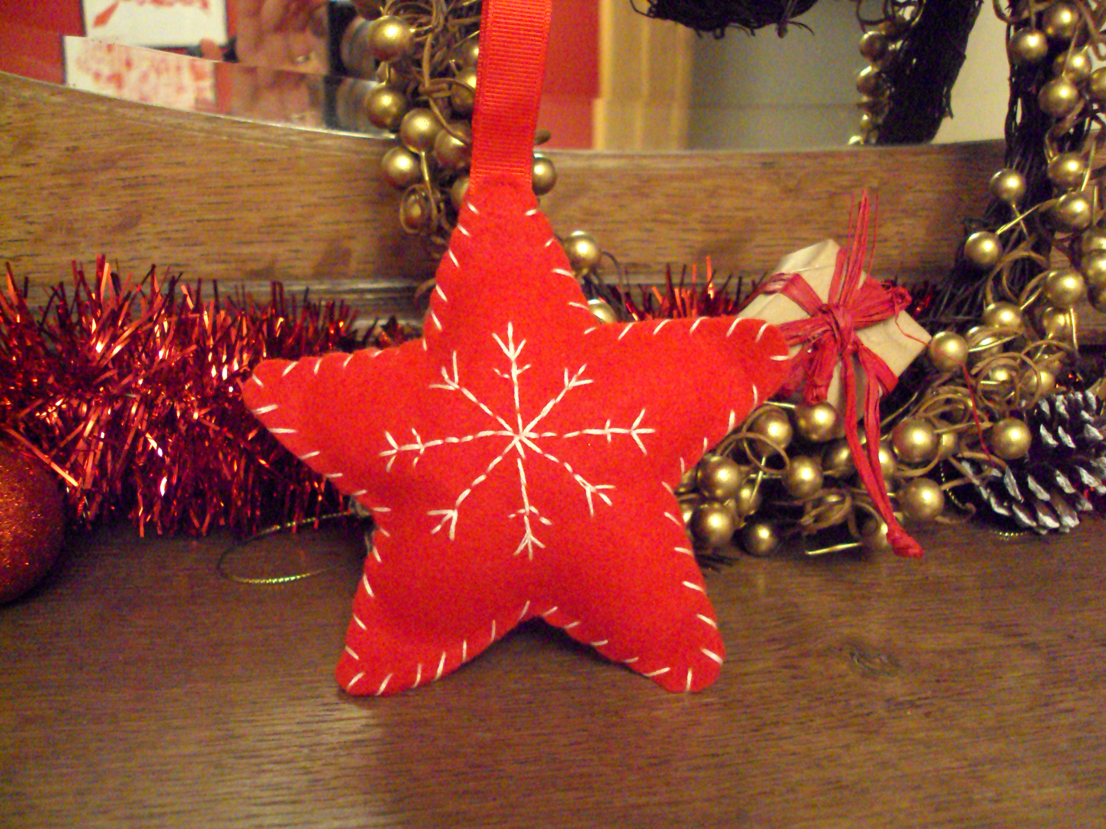 Handmade Christmas Decoration – Sewing Projects  BurdaStyle.com