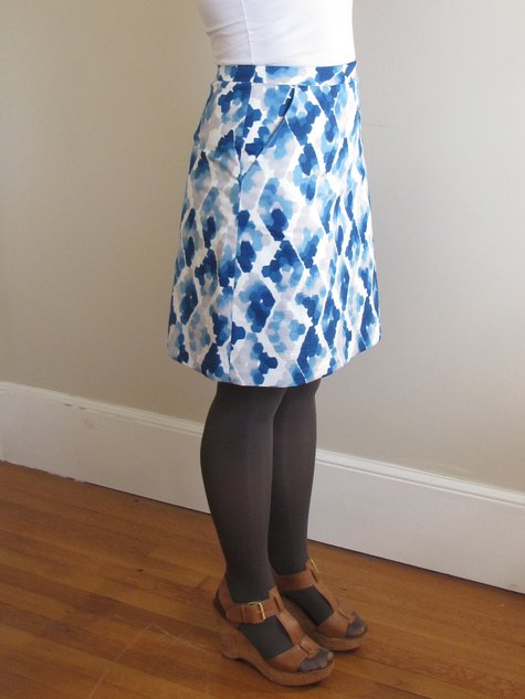 Basic fitted A line skirt – Sewing Projects | BurdaStyle.com
