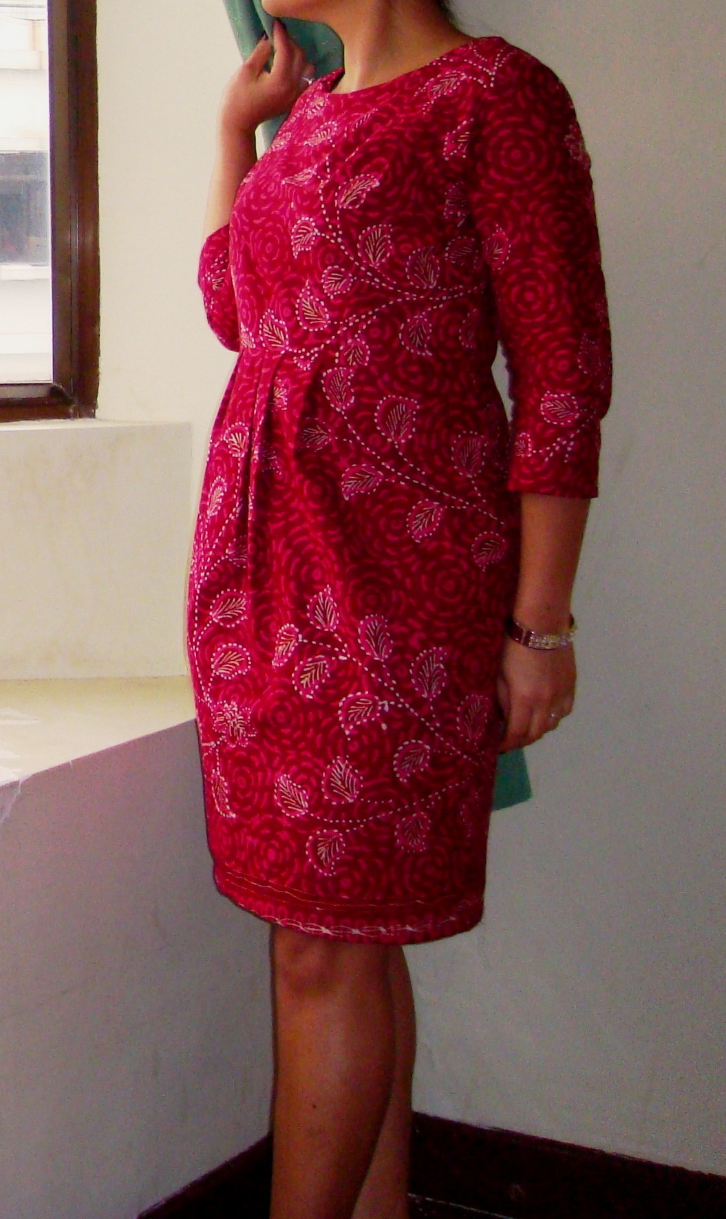Madura Batik  Dress  Sewing Projects BurdaStyle com