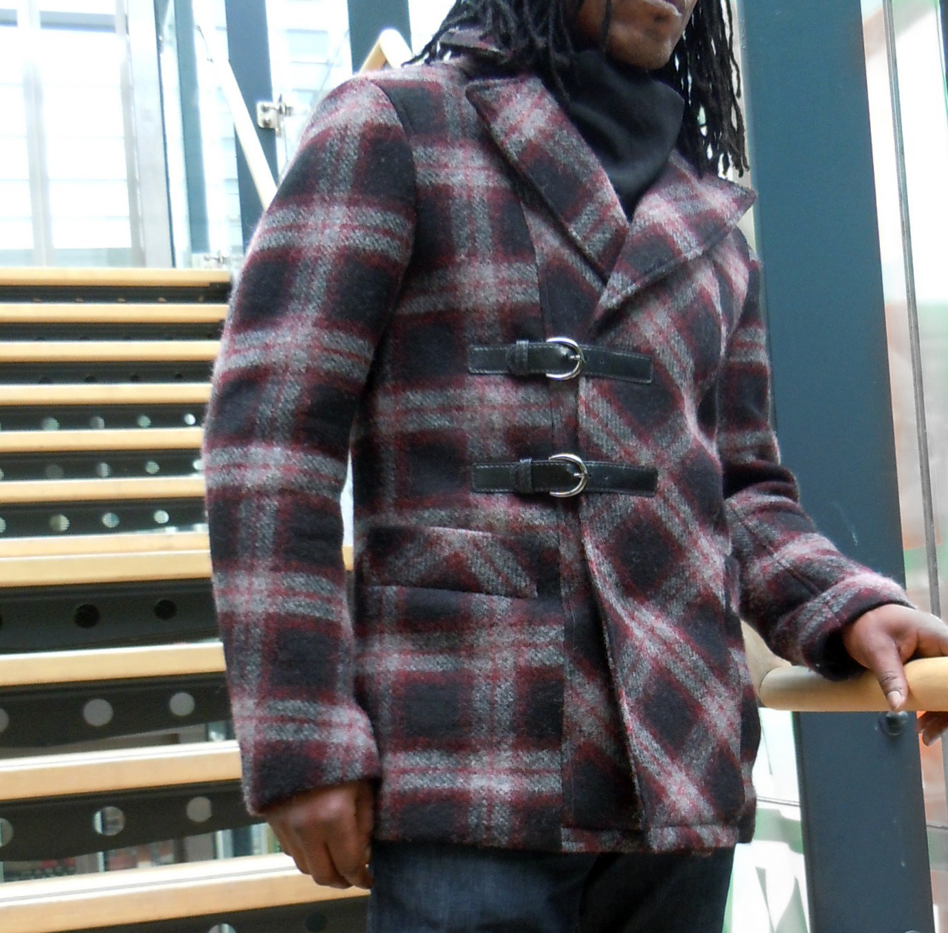 Mens Plaid Peacoat Sewing Projects