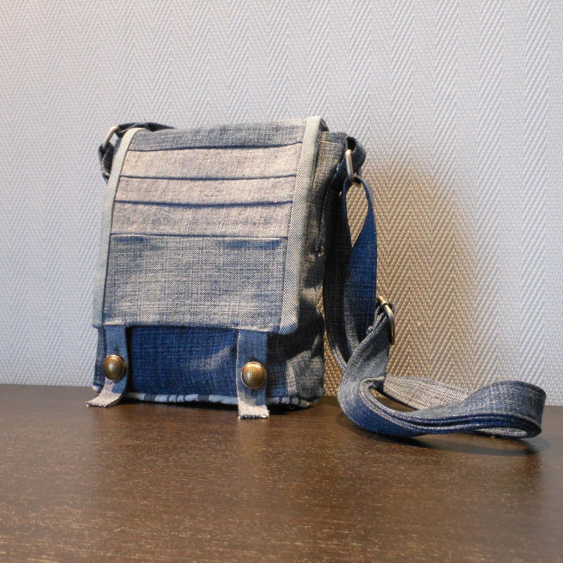 Bag with an old jeans made in France – Sewing Projects | BurdaStyle.com