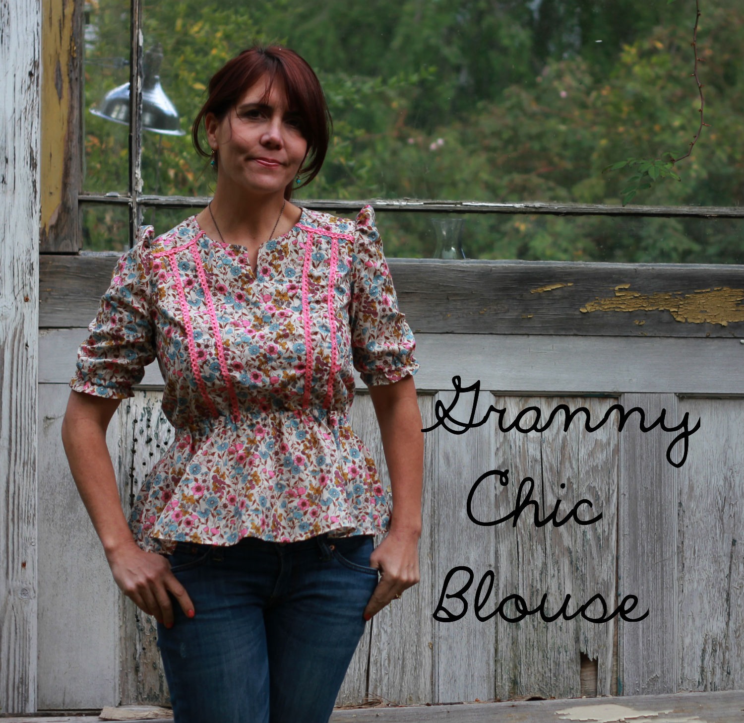 Granny Chic Blouse – Sewing Projects | BurdaStyle.com