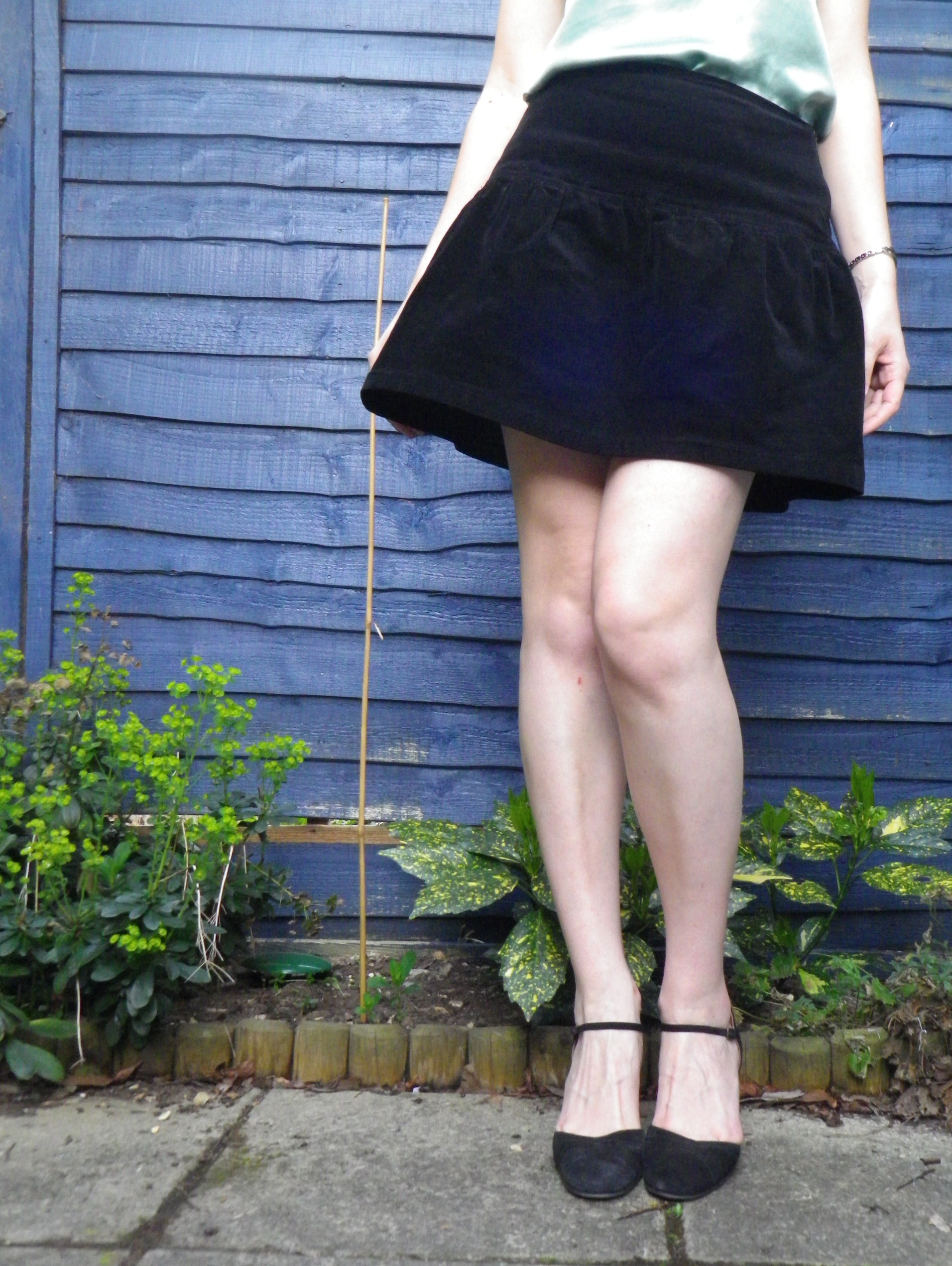 Little Black Skirt in needlecord Sewing Projects