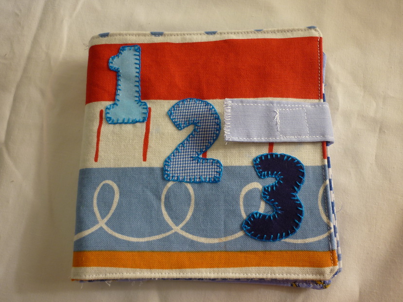 Fabric Numbers book Sewing Projects