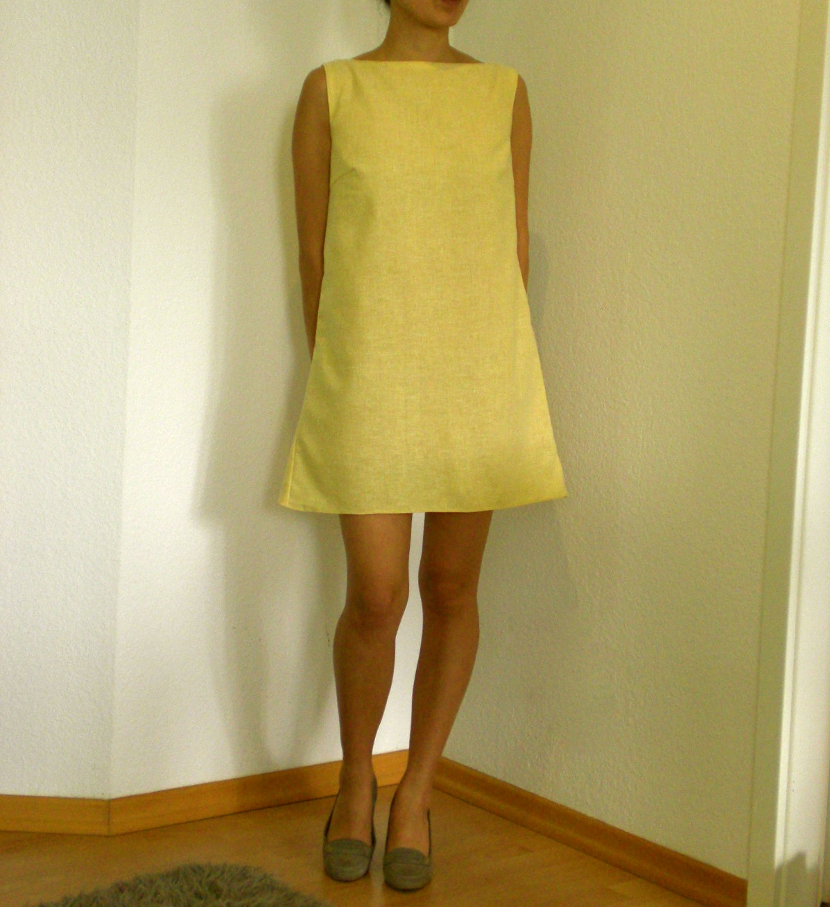 Yellow Gauze Dress Sewing Projects