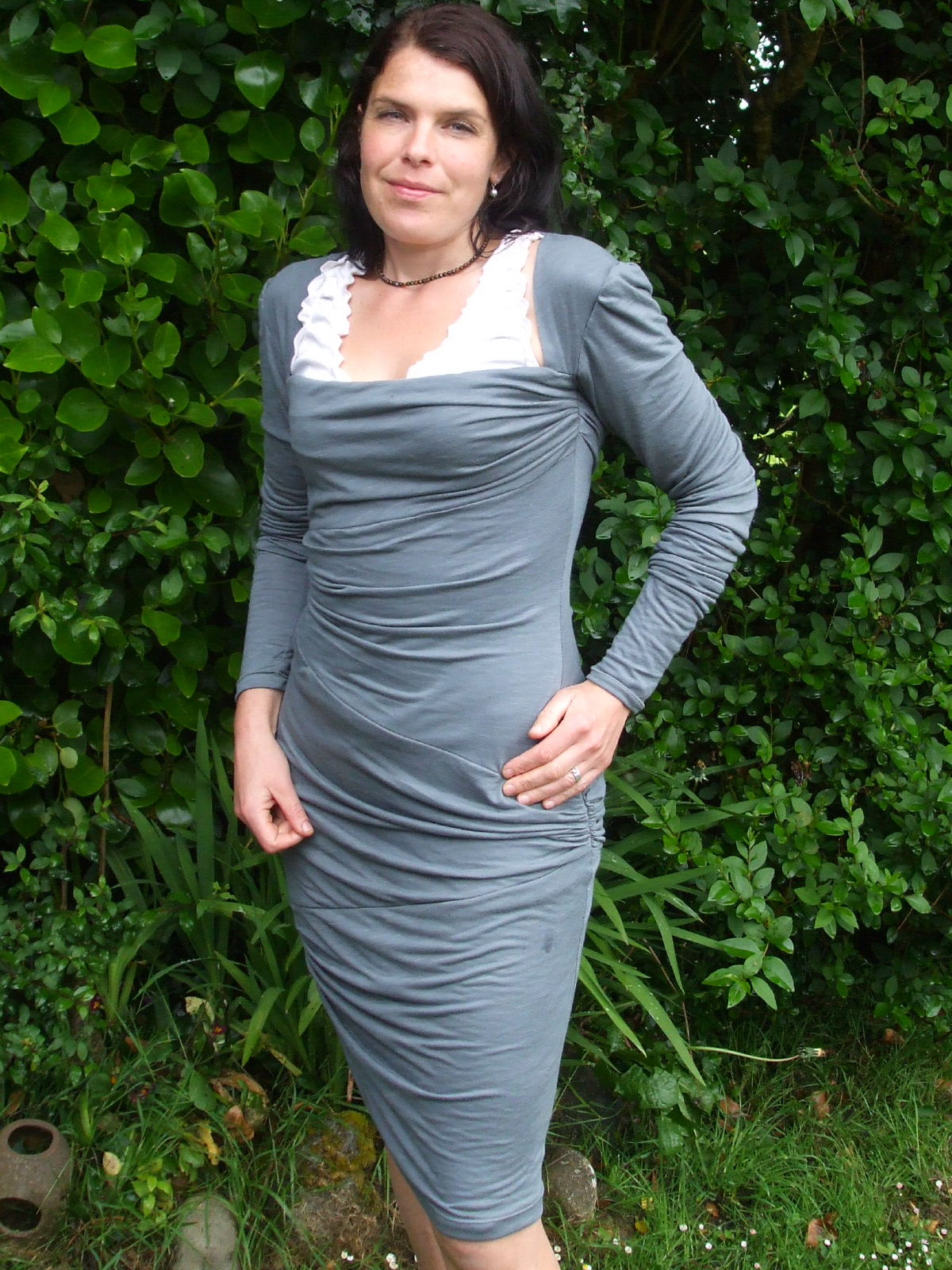 Ruched Sheath Dress Sewing Projects