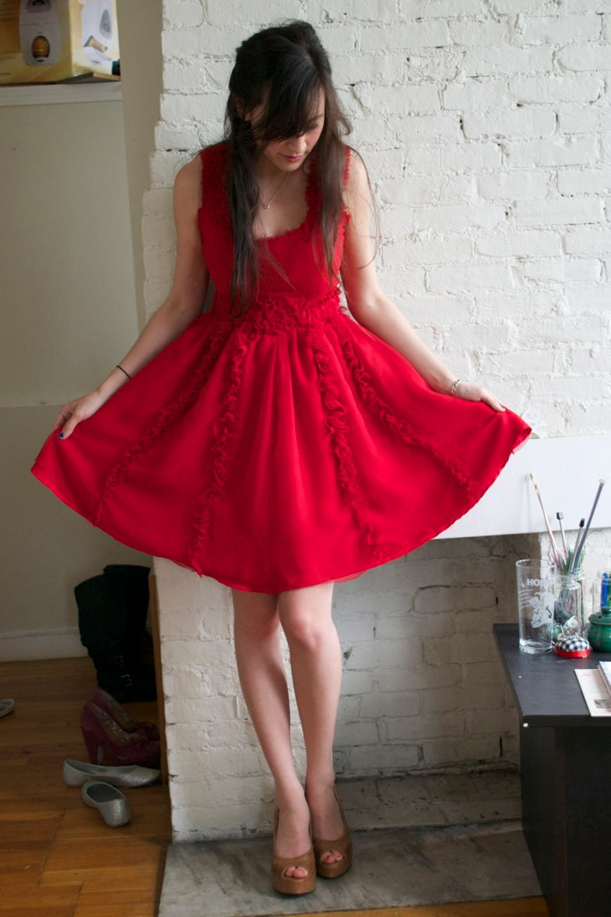 Hermione red dress – Sewing Projects | BurdaStyle.com