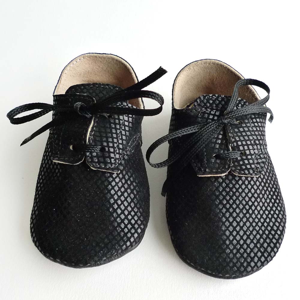 black baby shoes