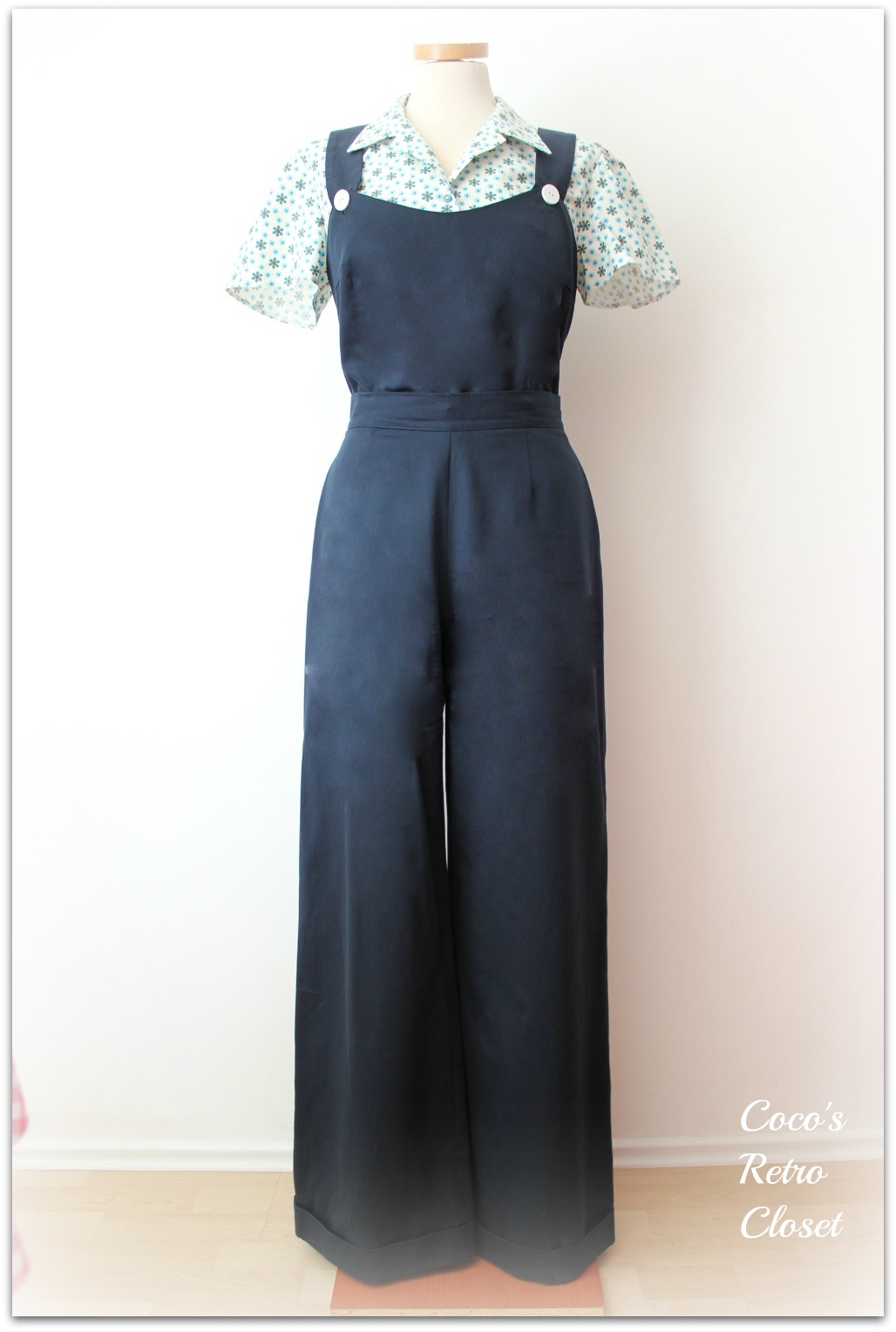 40's Style Overall Pants Sewing Projects