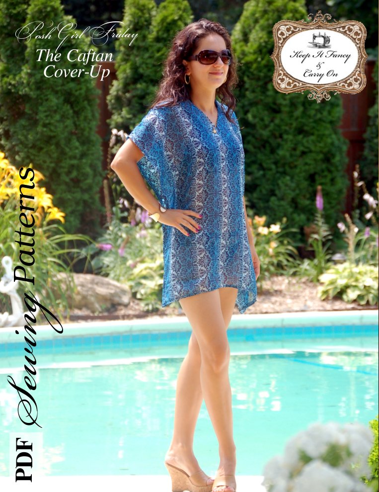 The Caftan Cover-Up – Sewing Projects | BurdaStyle.com