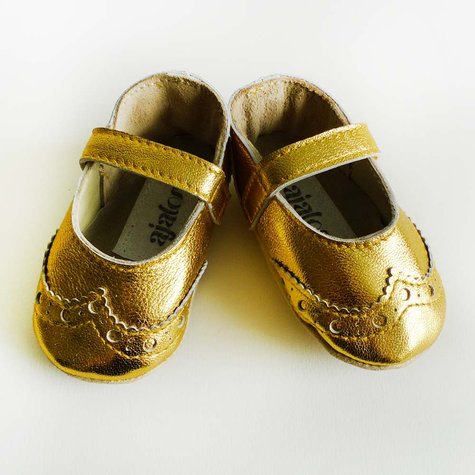 Gold baby Mary Janes – Sewing Projects | BurdaStyle.com