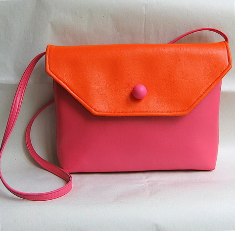 pinko orange bag