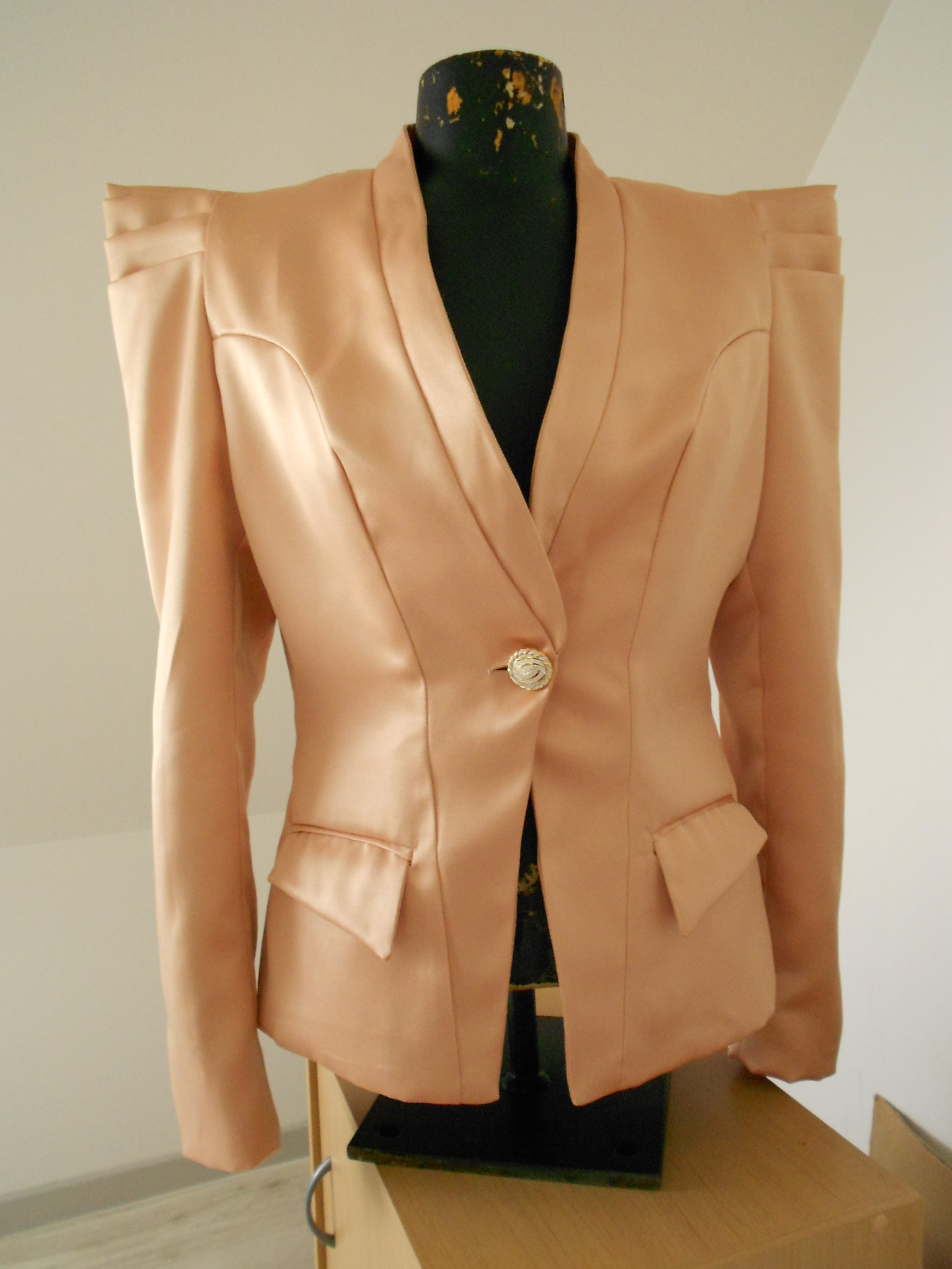 Jacket with cowl sleeves – Sewing Projects | BurdaStyle.com