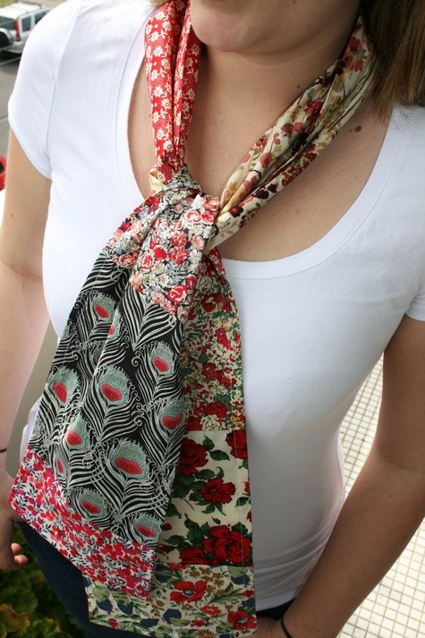 Liberty of London Scarf – Sewing Projects | BurdaStyle.com