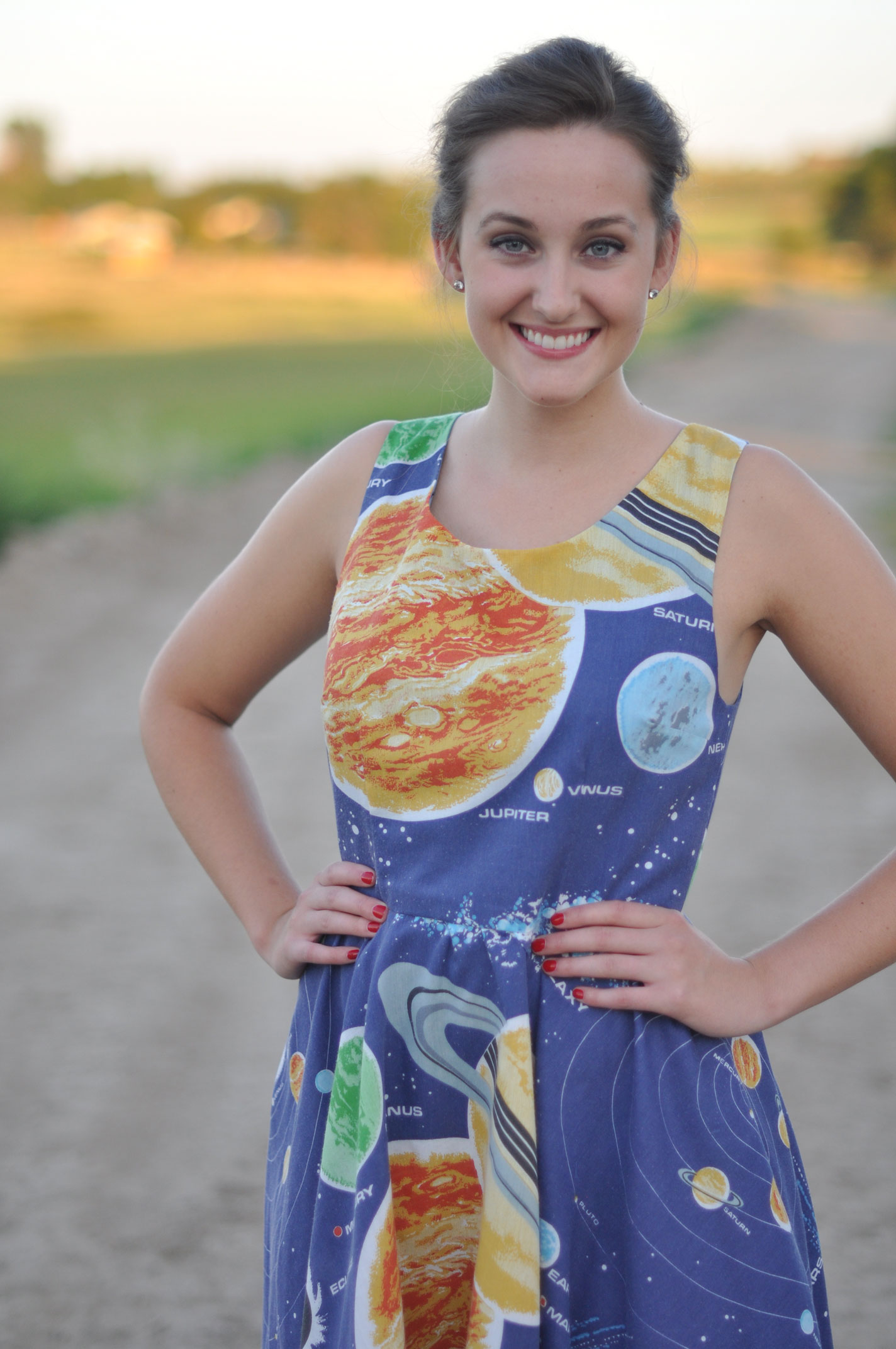 Solar System Dress Sewing Projects