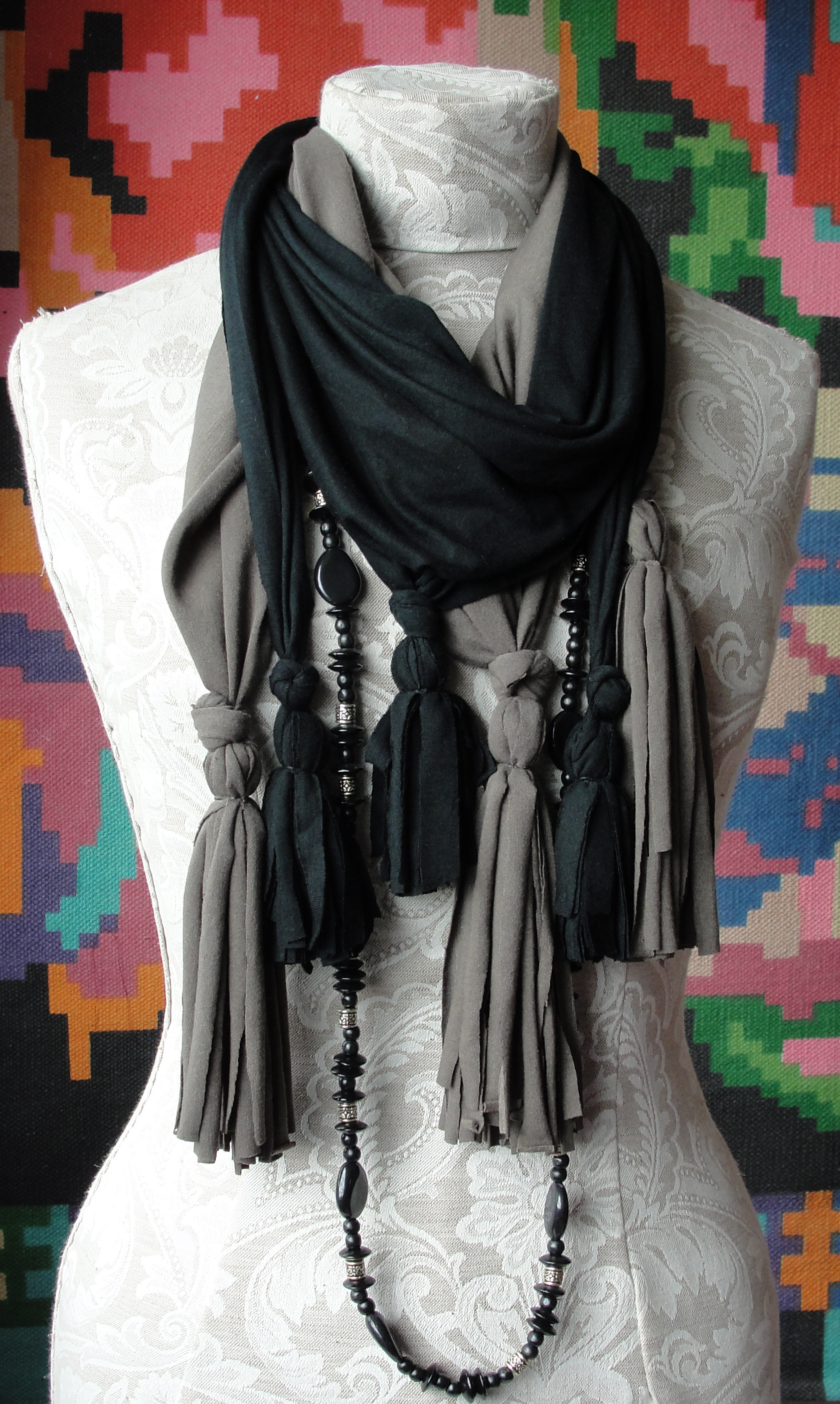 Tassel Scarves for AW12 Sewing Projects