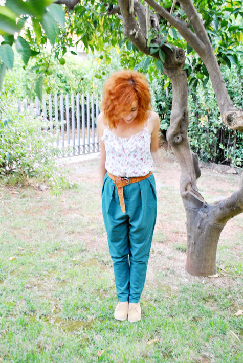 emerald trousers