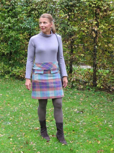 Scottish Tweed Skirt – Sewing Projects | BurdaStyle.com