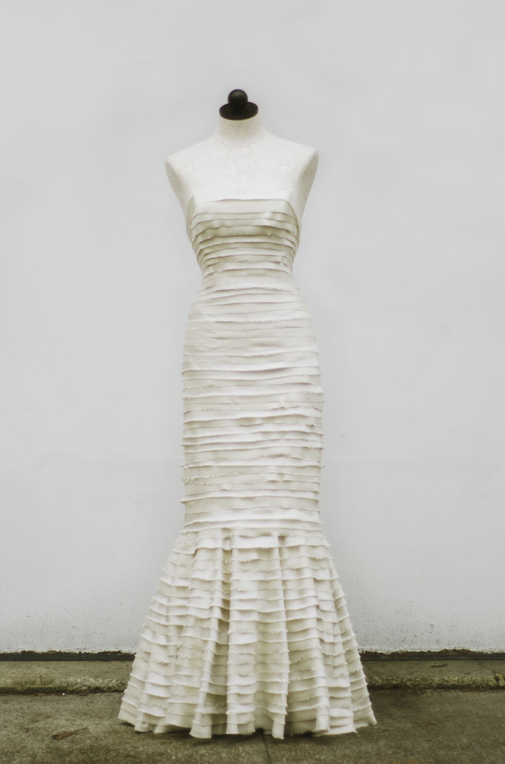 layered gown pattern