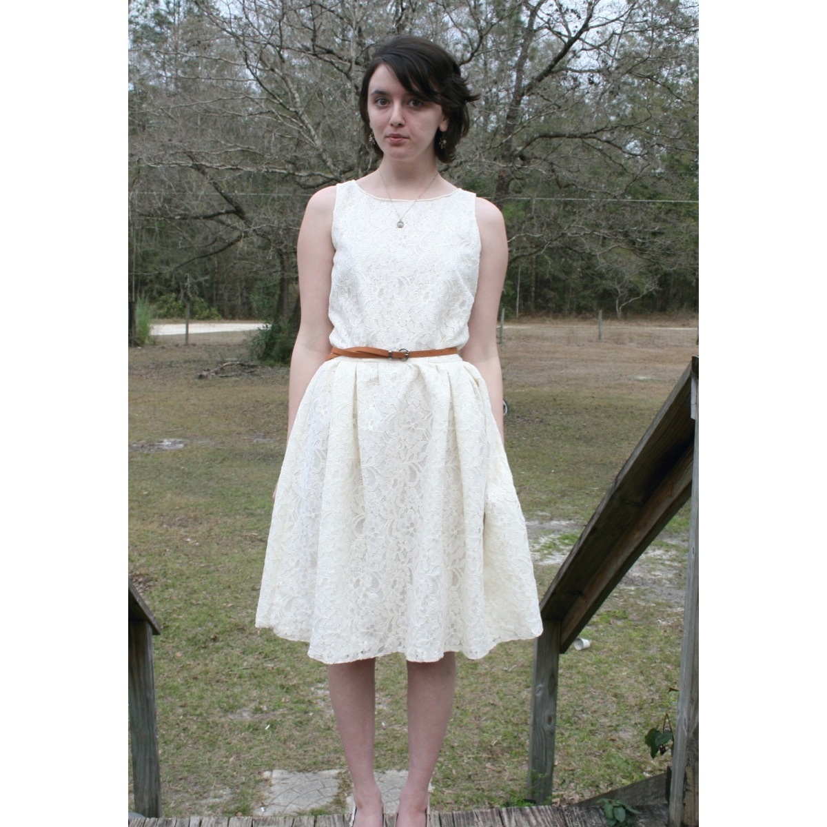 Lace dress. Sewing Projects