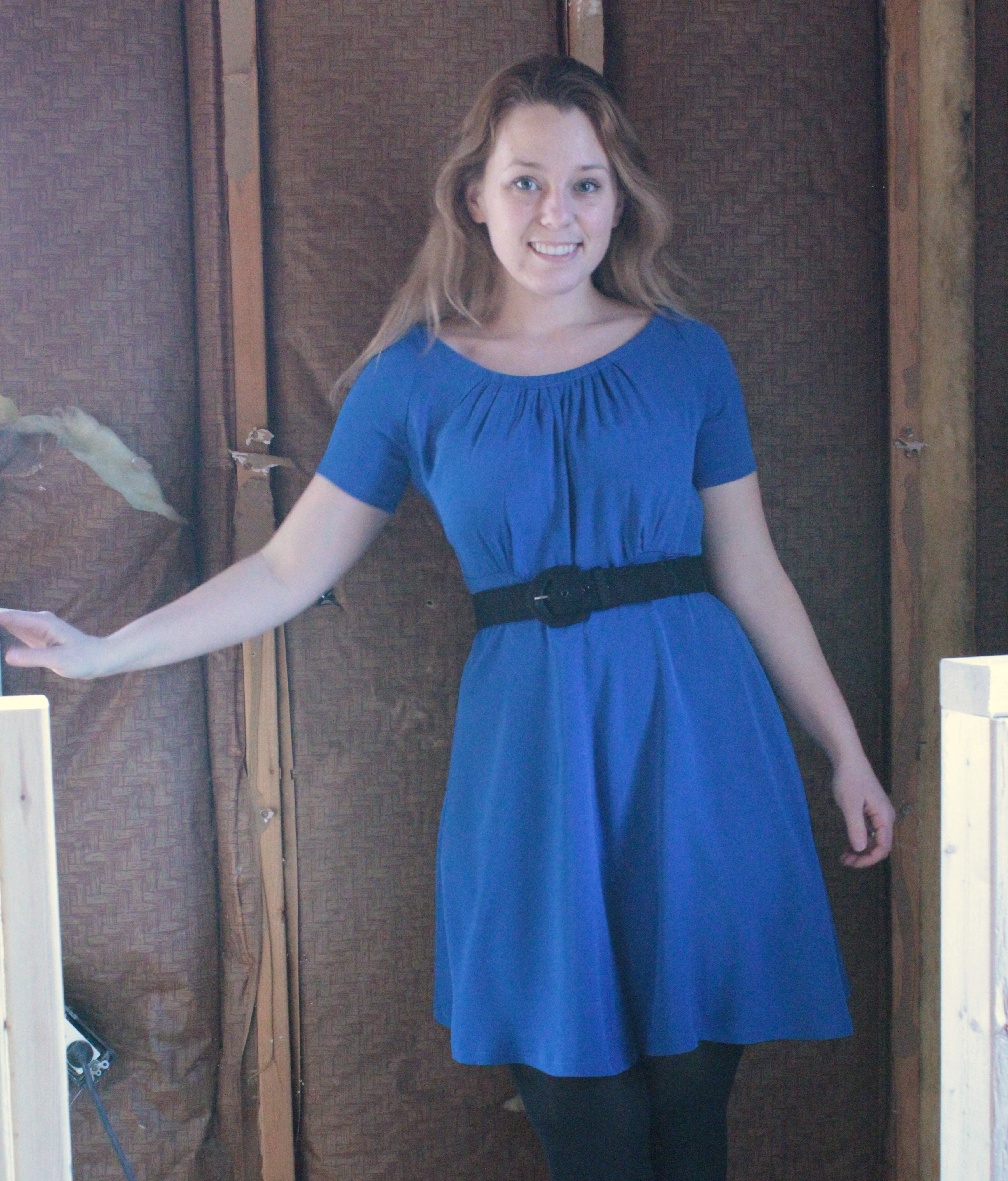 Blue 40s DuBarry Dress – Sewing Projects | BurdaStyle.com