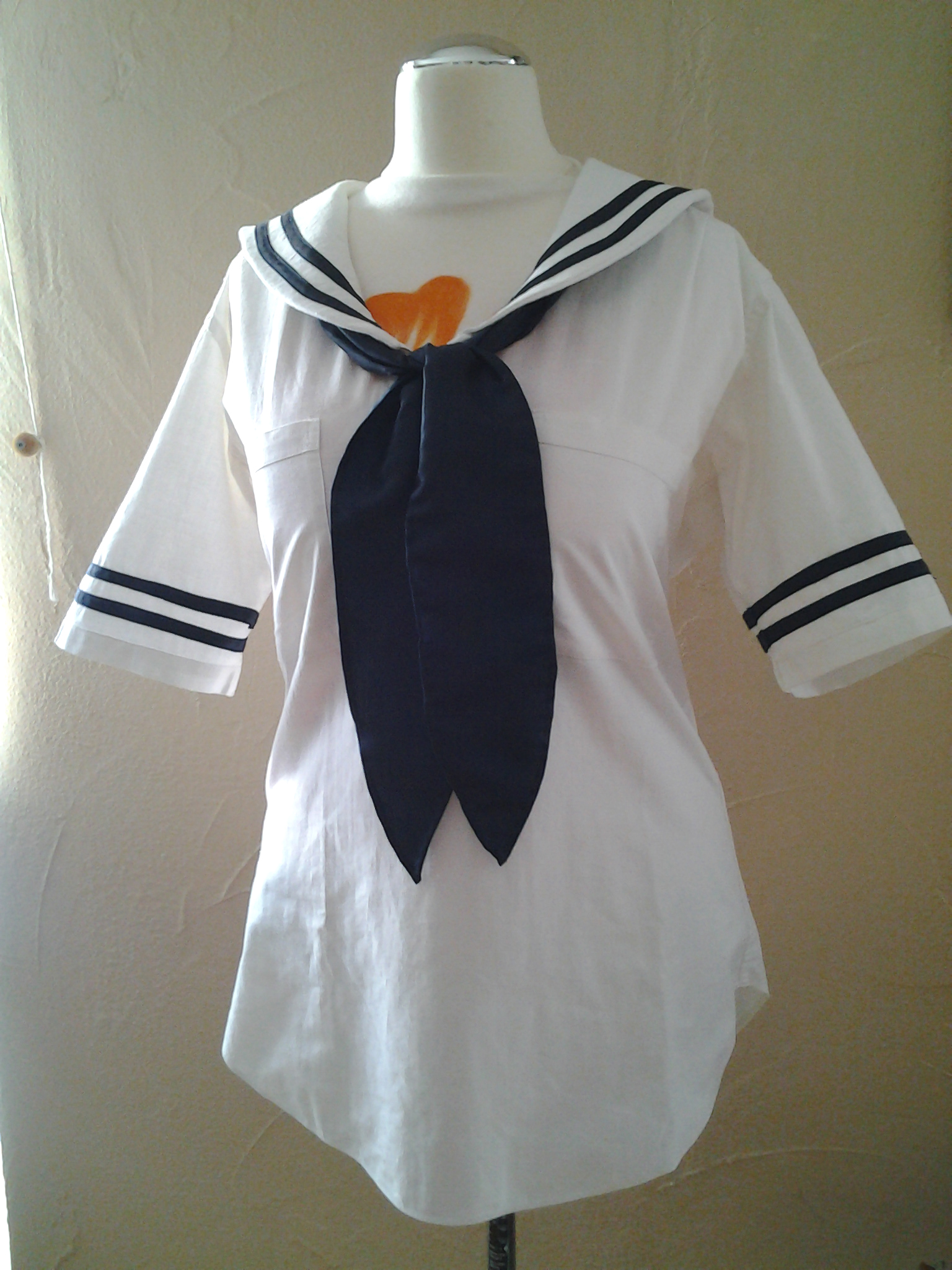 Sailor-collar to old blouse – Sewing Projects | BurdaStyle.com