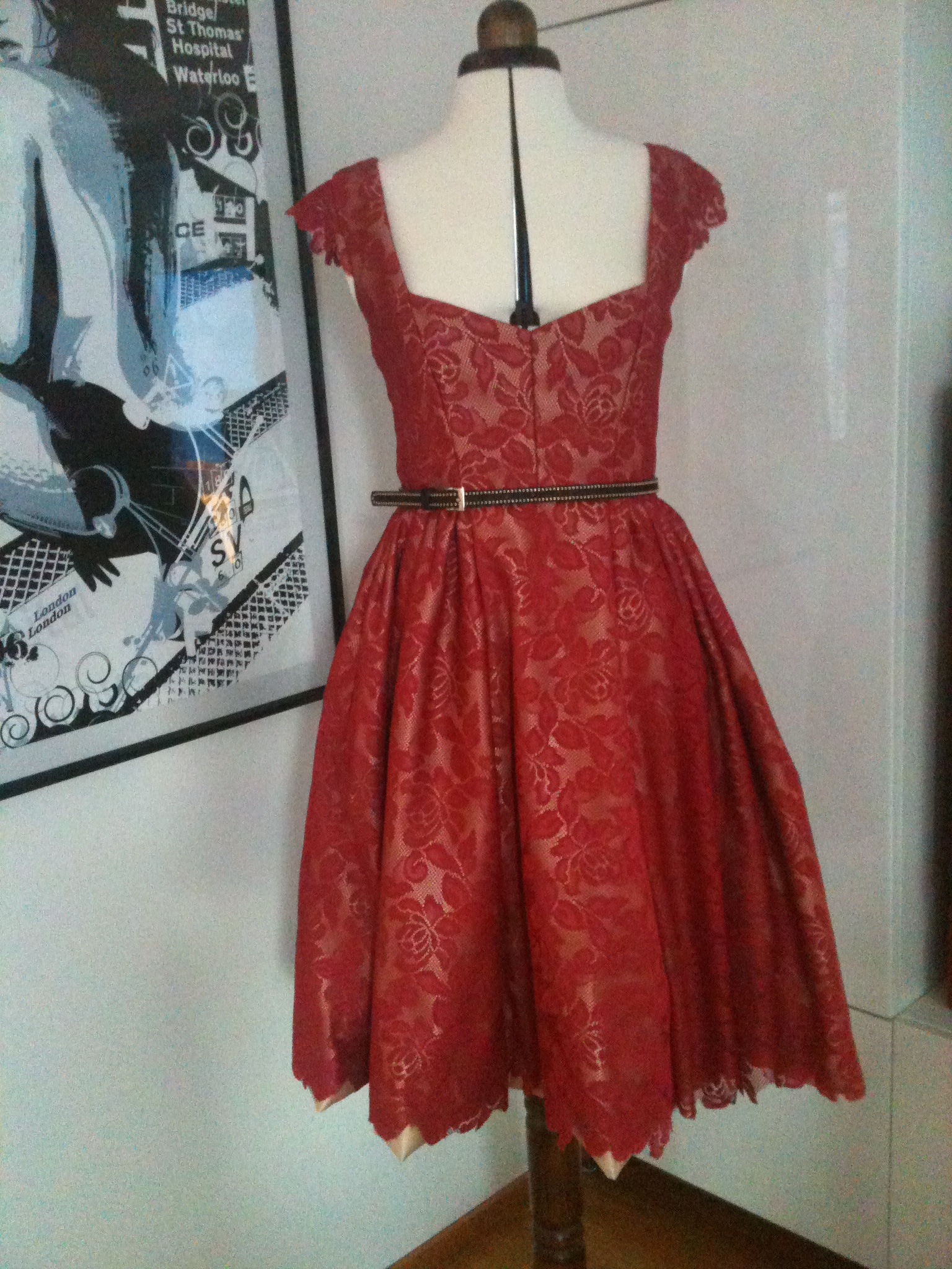 Lace birthday dress Sewing Projects