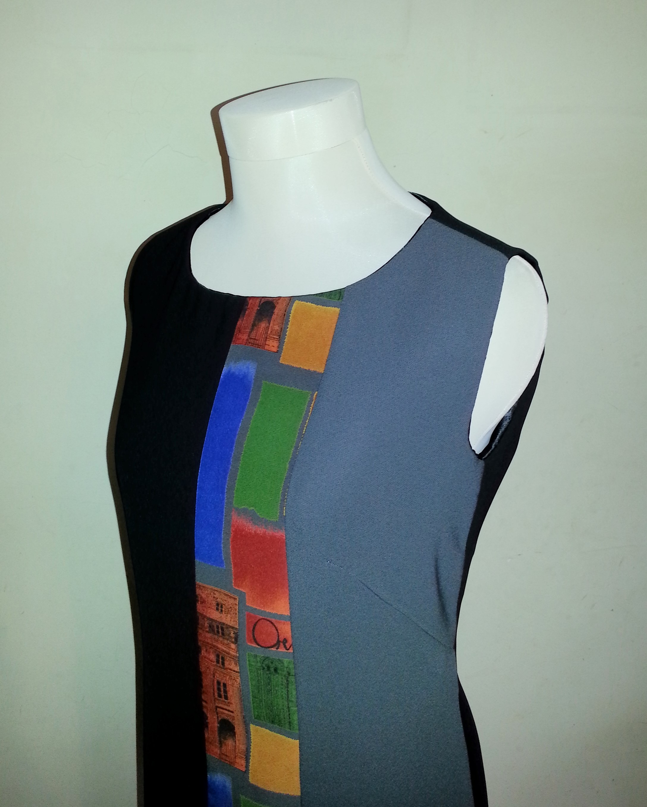 Sewing Vintage Modern - Color Block Dress – Sewing Projects ...