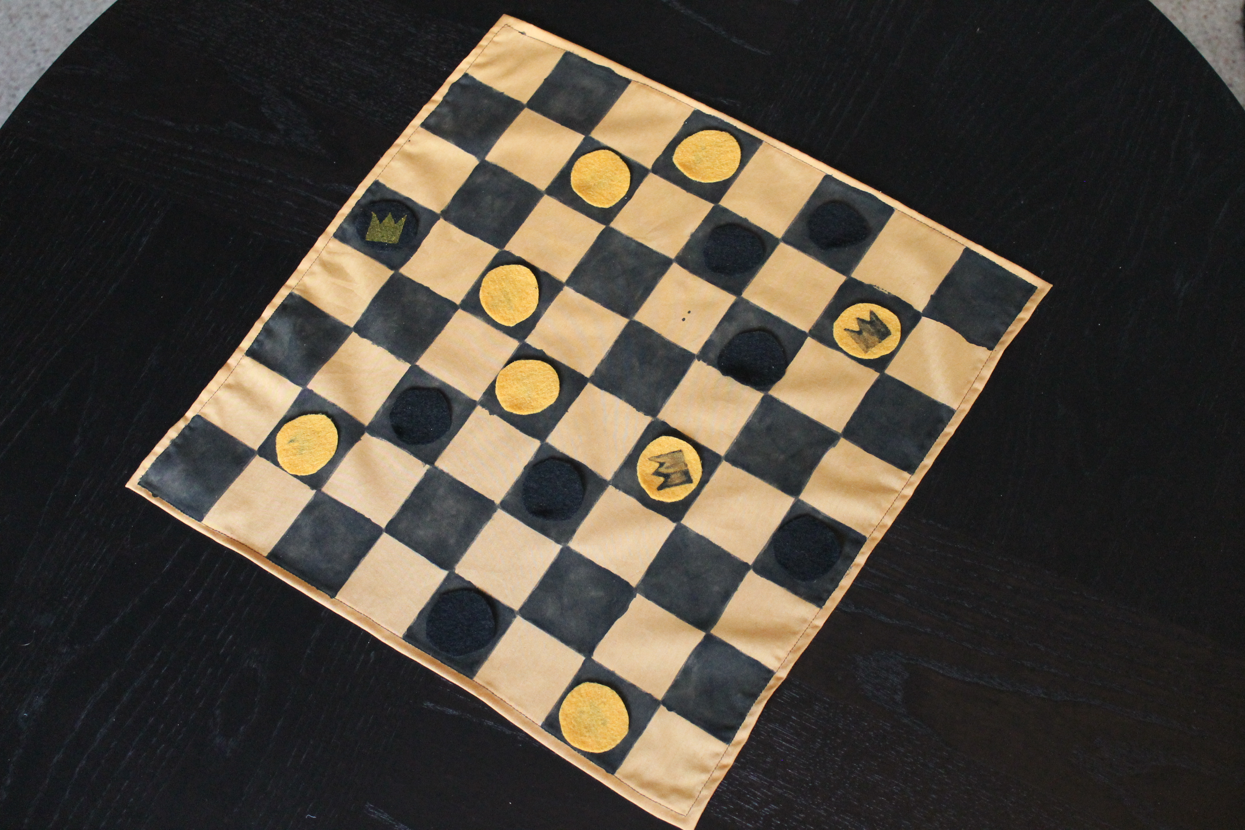 Take and Play Checkers Sewing Projects