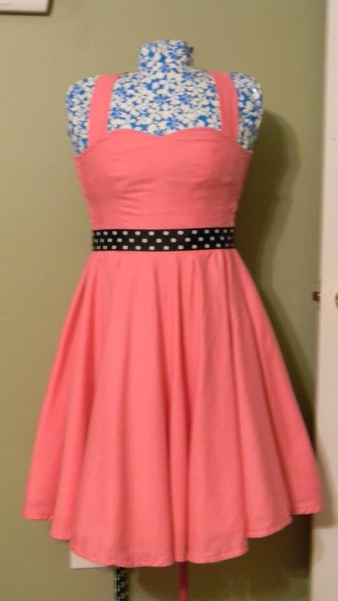 Hot Pink Katjusha Dress – Sewing Projects | BurdaStyle.com