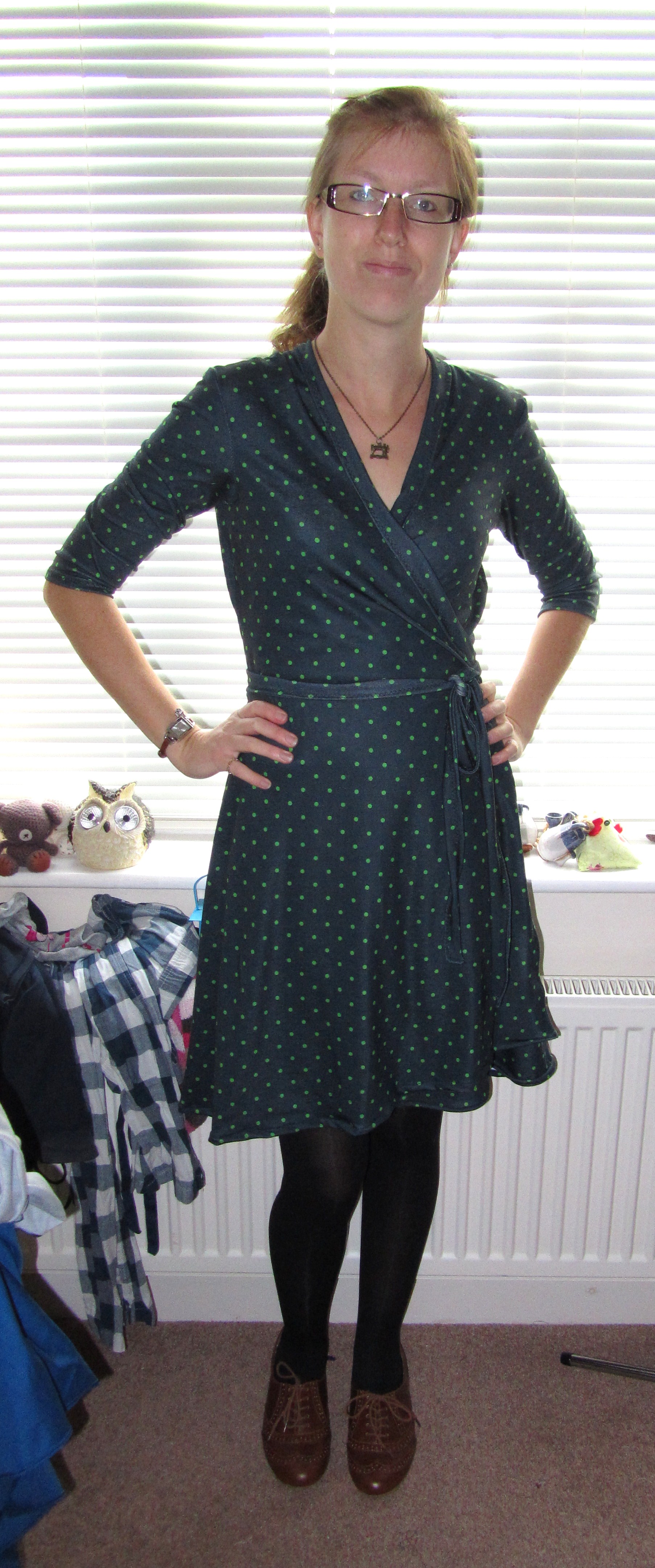 Wrap dot dress – Sewing Projects | BurdaStyle.com