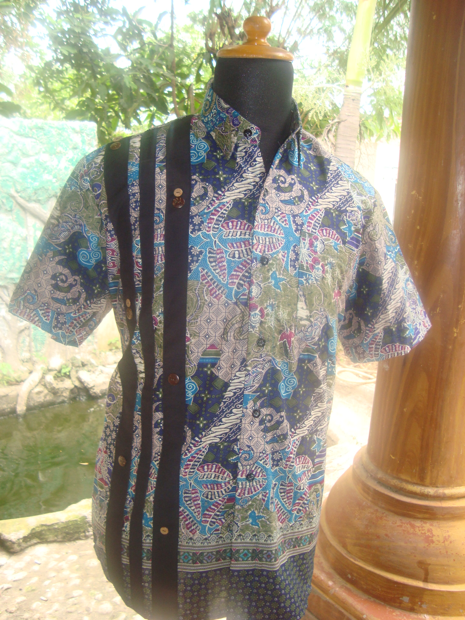 Borneo Batik shirt – Sewing Projects | BurdaStyle.com