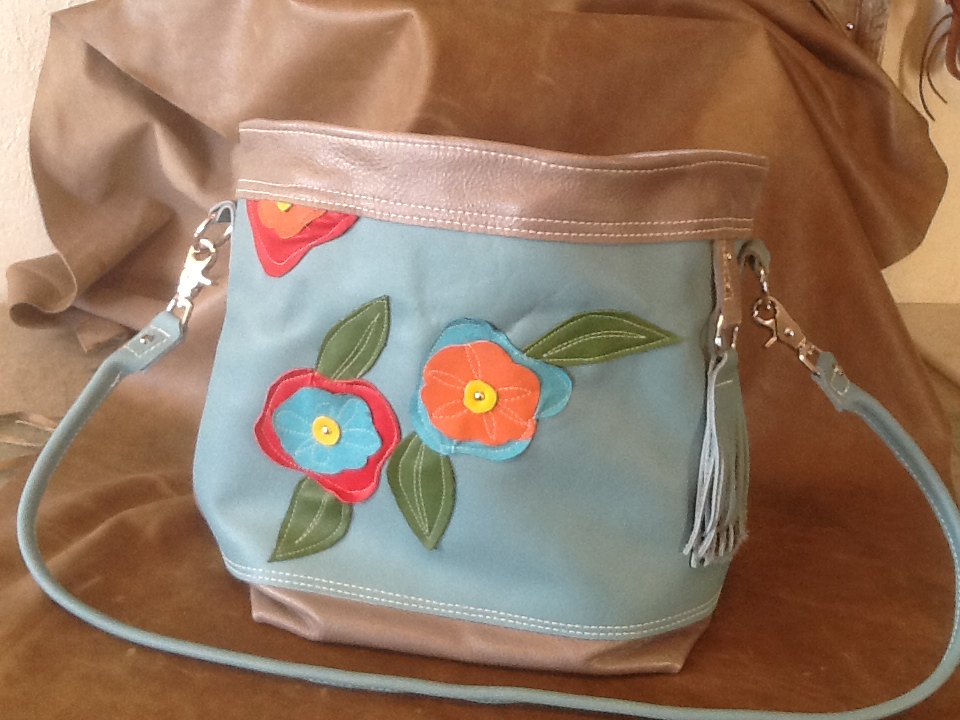 Flower Handbag Gift to my daughter Sewing Projects