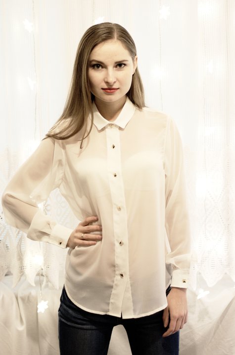 WHITE CHIFFON SHIRT BURDA – Sewing Projects | BurdaStyle.com