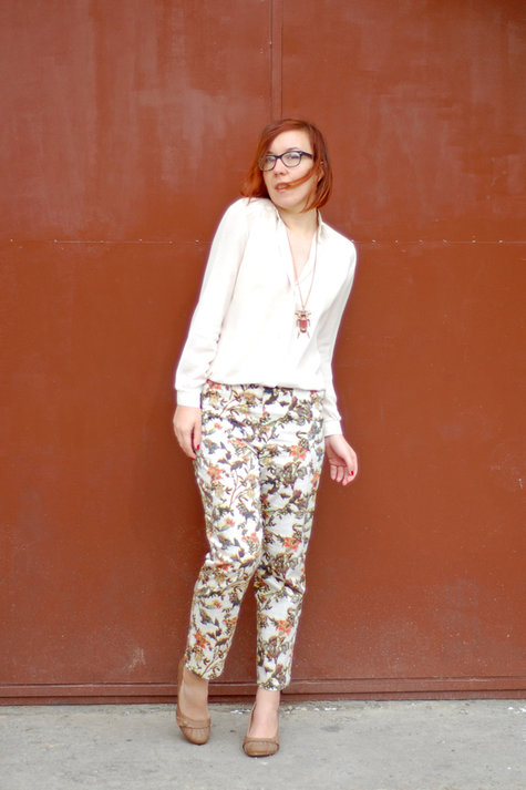 floral peg pants – Sewing Projects | BurdaStyle.com