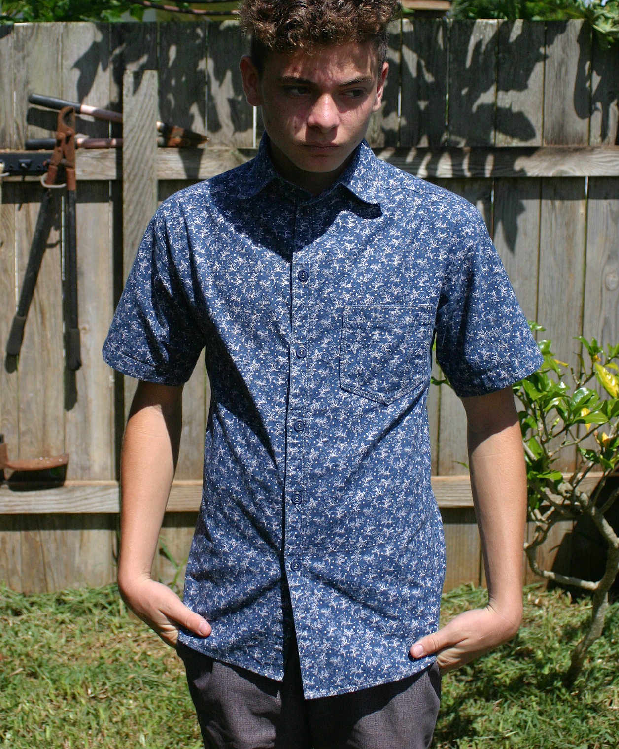 Cotton Button-up Shirt – Sewing Projects | BurdaStyle.com