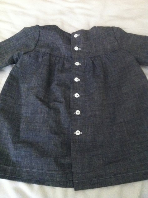 baby chambray shirt