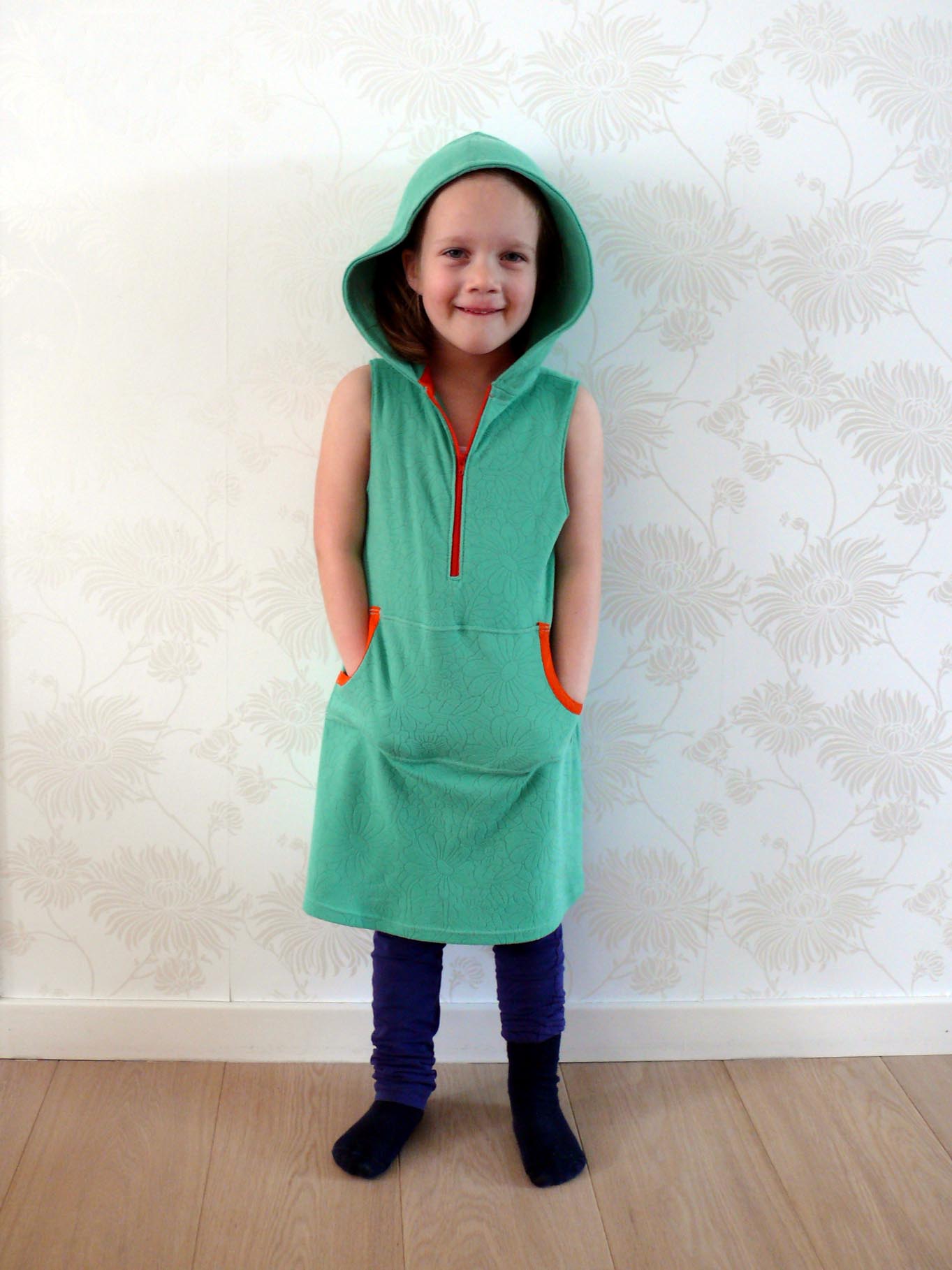 Hoodie dress for girls Sewing Projects