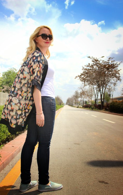 kimono styles with chiffon