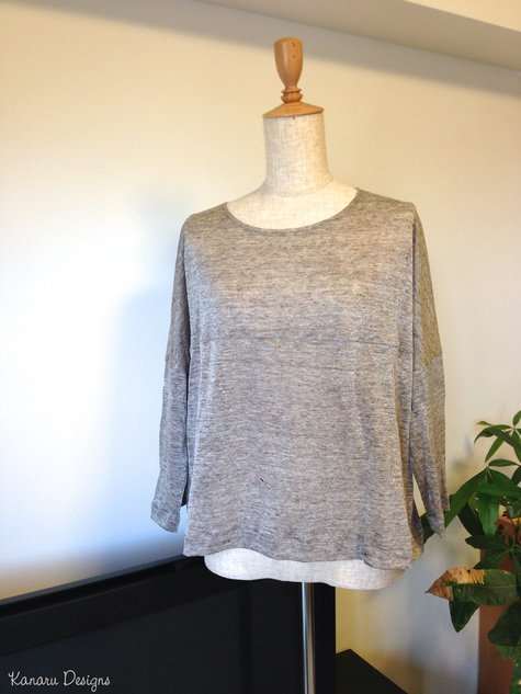 Shiny Sheer Linen Loose Top – Sewing Projects | BurdaStyle.com