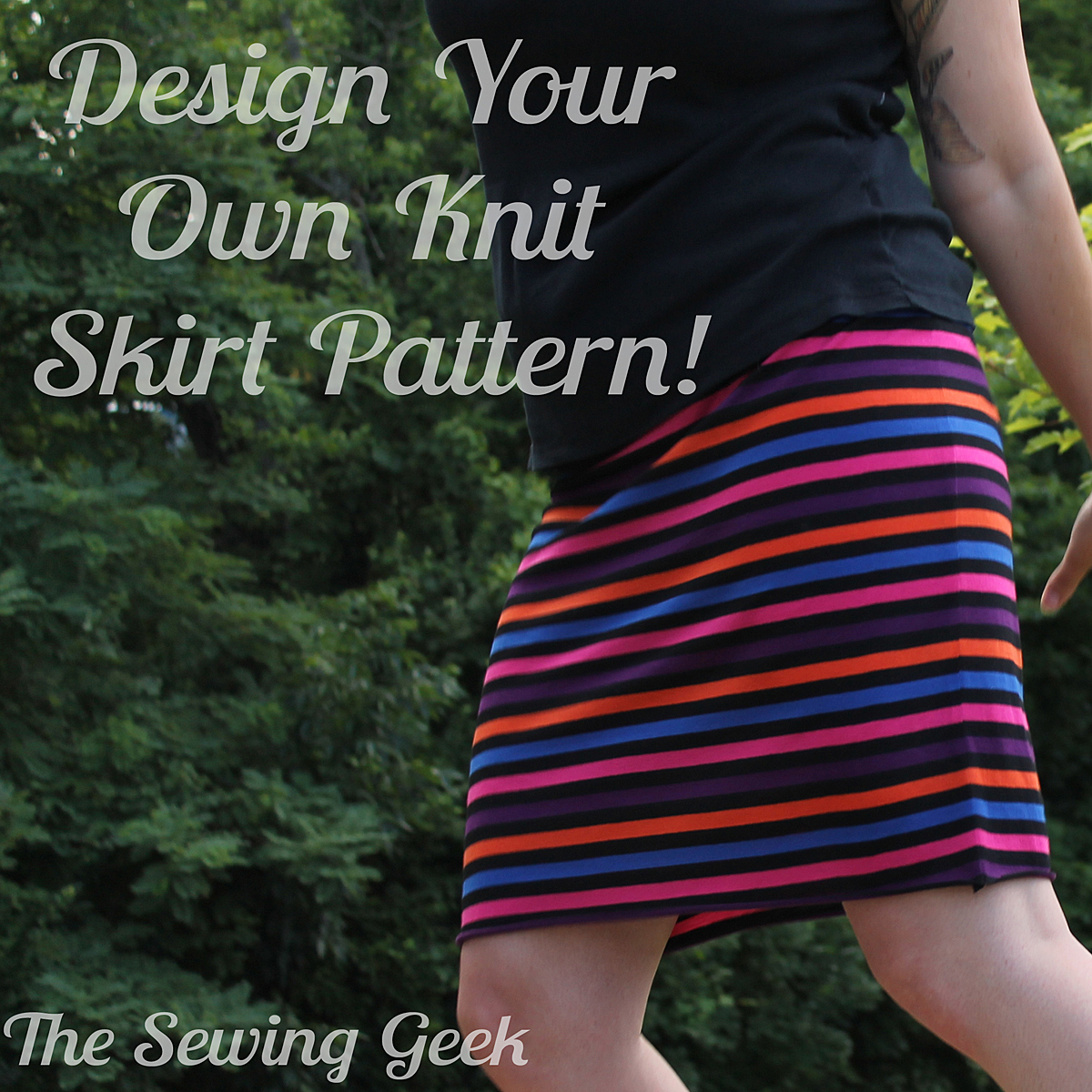 Design Your Own Knit Skirt Pattern. Free Pattern Calculator and ...