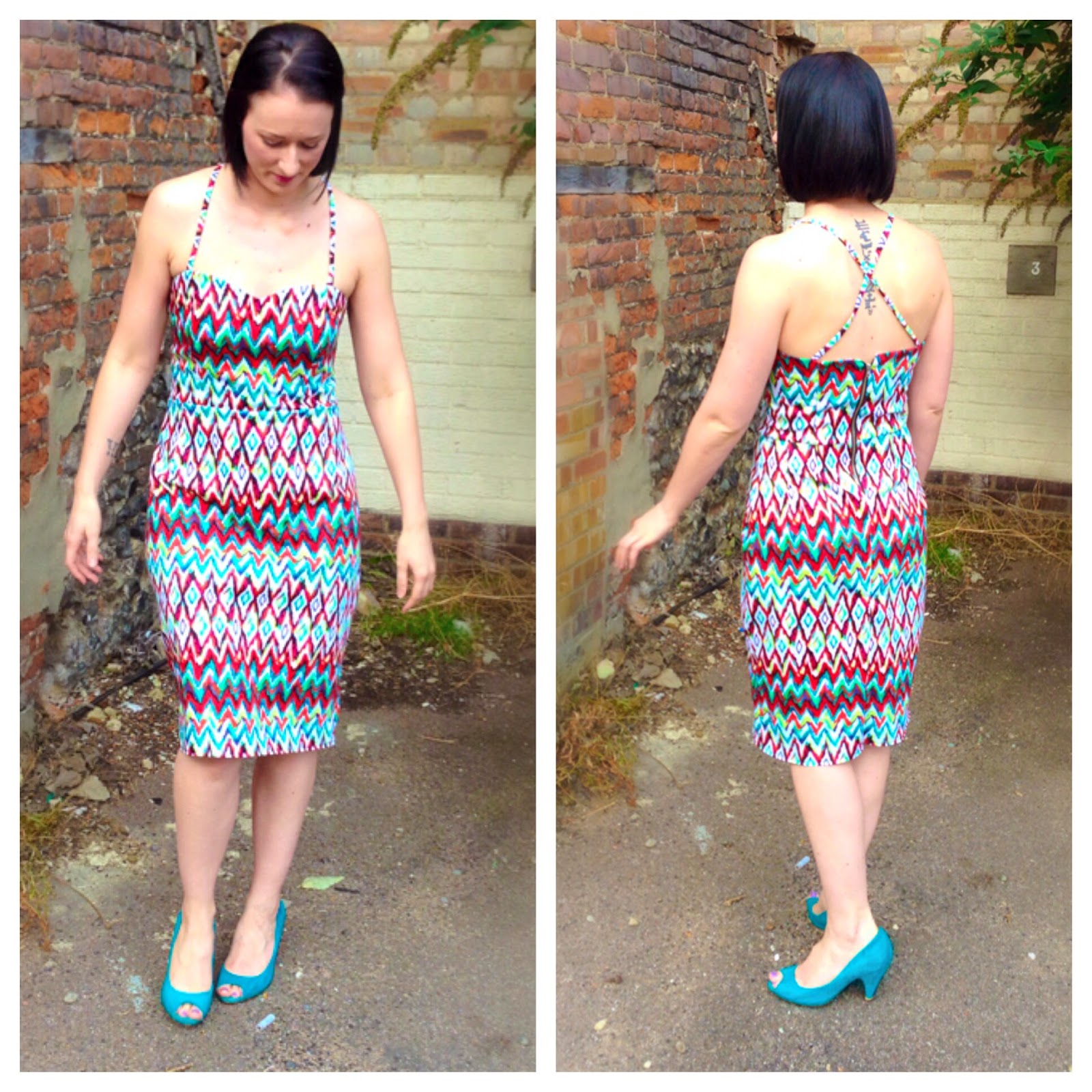 Zig Zag Summer Dress Sewing Projects BurdaStyle Com   Zzdress Original 