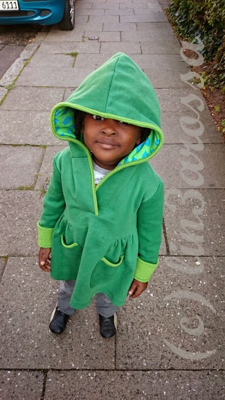 Green Cobold Hooded Dress – Sewing Projects | BurdaStyle.com