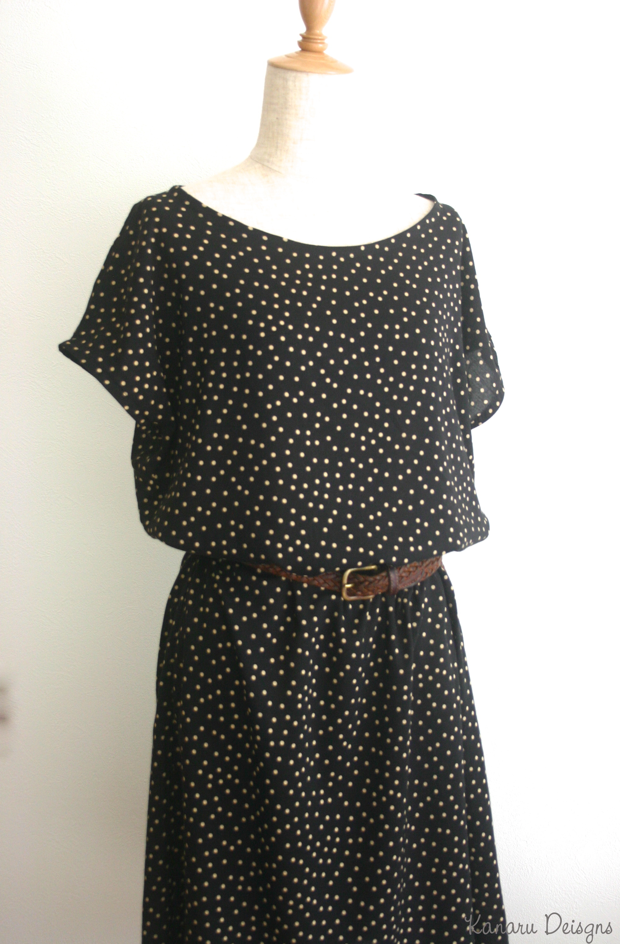 Random Dot Staples Dress Sewing Projects