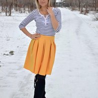 Leather Skirt 12/2011 #124 – Sewing Patterns | BurdaStyle.com