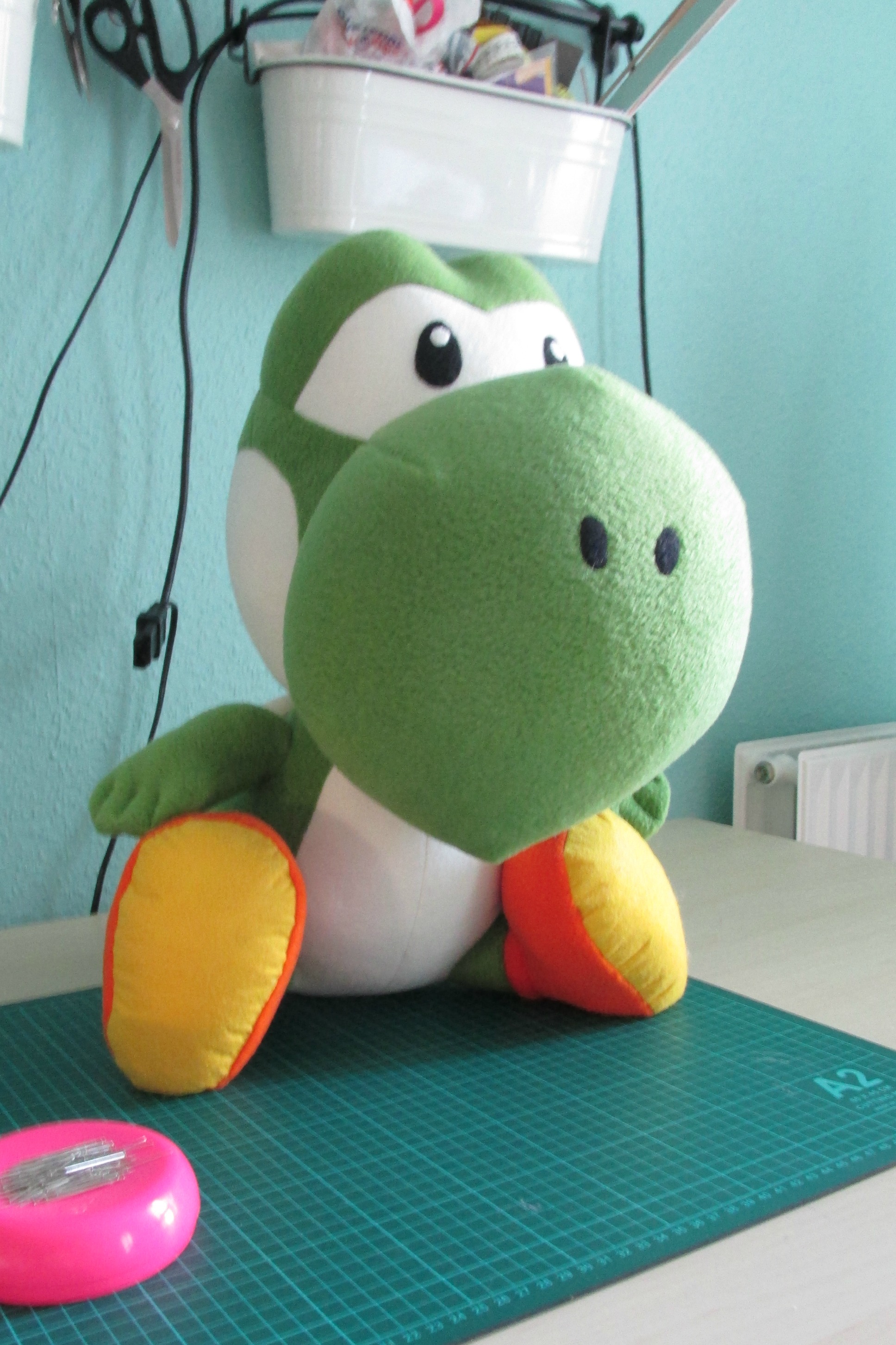 Yoshi Plush and Zelda Pillow Sewing Projects