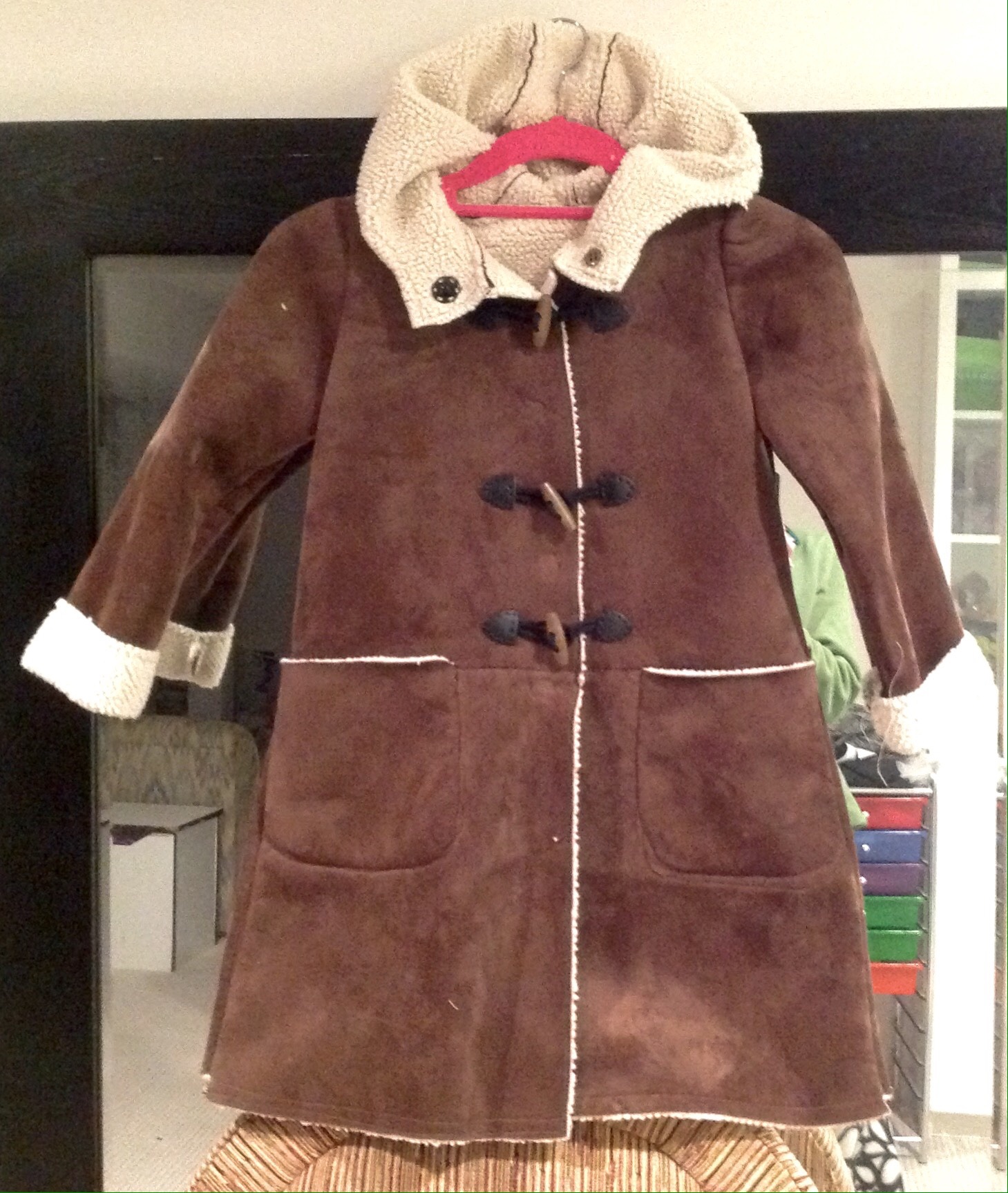 Girls' Faux Shearling Coat Sewing Projects