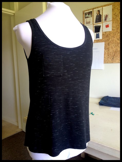 Sleeveless Plantain T-shirt – Sewing Projects | BurdaStyle.com