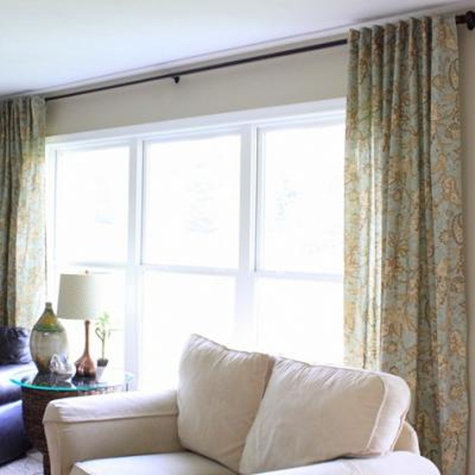 How to Make A Classy DIY Window Curtain – Sewing Projects | BurdaStyle.com